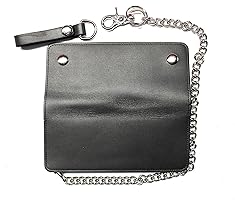 Amazon.com: Slim Biker Wallet Premium Leather with 18 inch